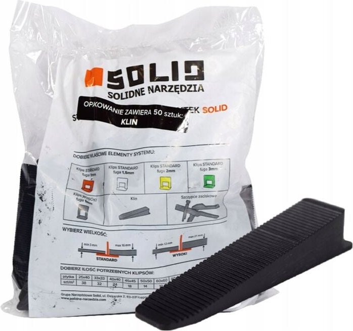 Nivellierkeile für Massivfliesen 50 Stück