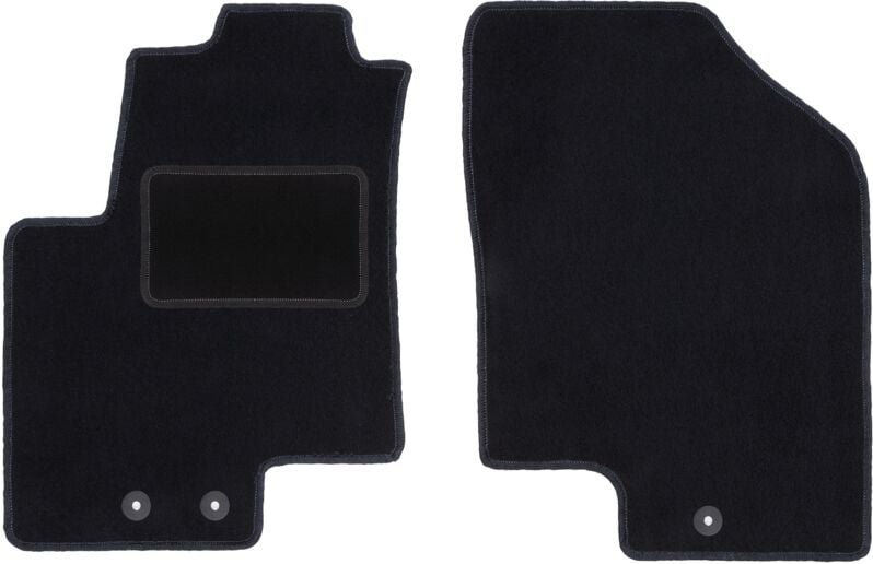 Vordere Matten schwarz für: Kia Venga Minivan (2009-2017)