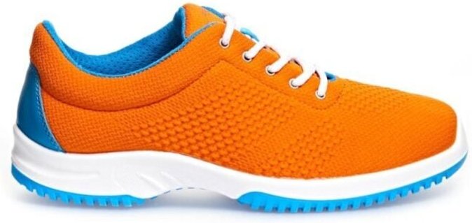 Berufshalbschuhe UNI6 6774 Abeba Orange Gr. 43