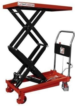 Doppel Pantograph scheren hubtischwagen sht350xxf Holzmann