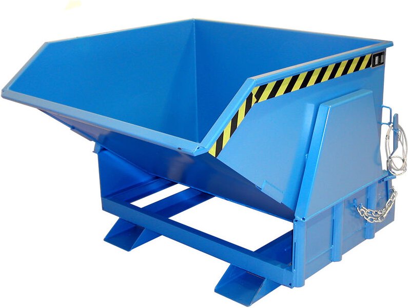 Bauer Kippbehälter BK 100, lackiert, Lichtblau