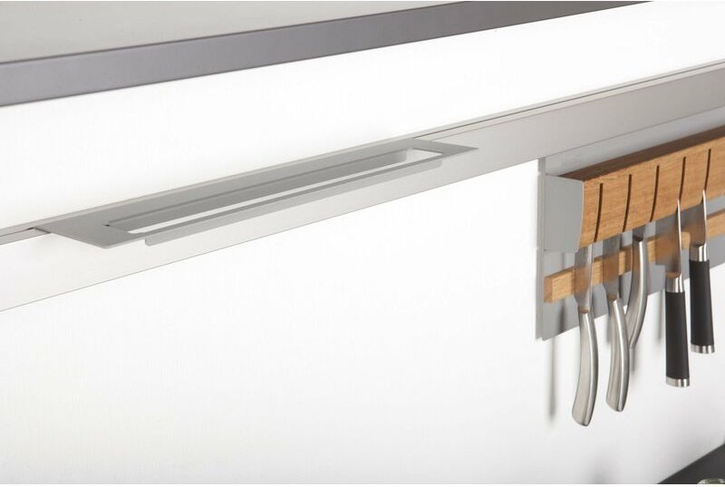 So-tech - Kesseböhmer Linero MosaiQ titangrau Tuchleiste oben von sotech