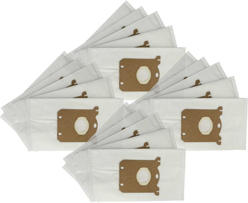 20x Staubsaugerbeutel kompatibel mit Tornado TOT7750, TOT7740 Staubsauger - Mikrovlies / Pappe, 29cm x 16cm Weiß - Vhbw