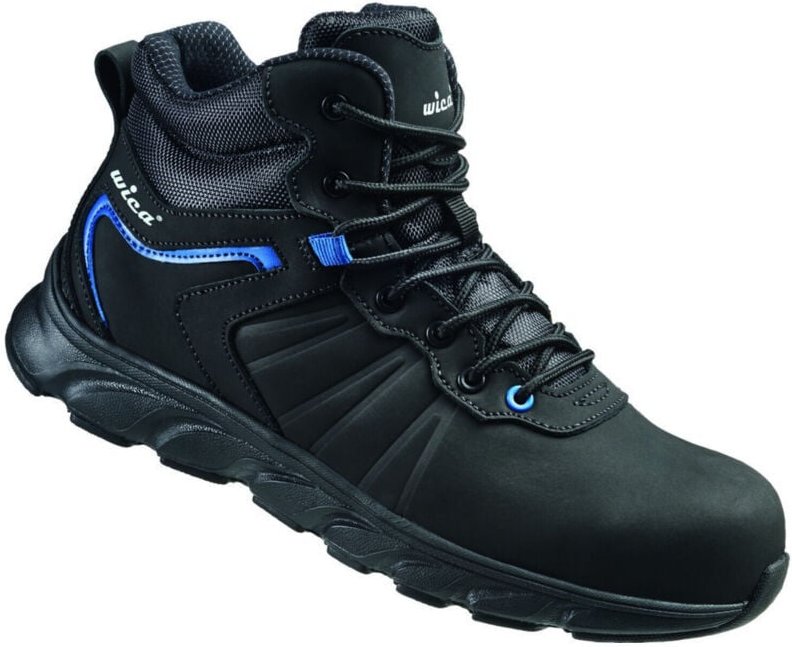 Wica - Sicherheitsstiefel mathi 34330 S3 src Gr. 38 schwarz/blau