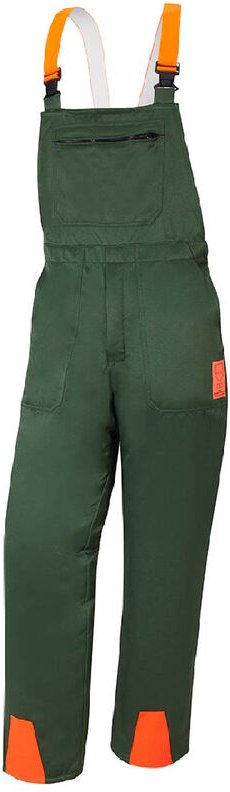 KOX - Novotex-Isomat Schnittschutz Latzhose Form c Grün Größe 50