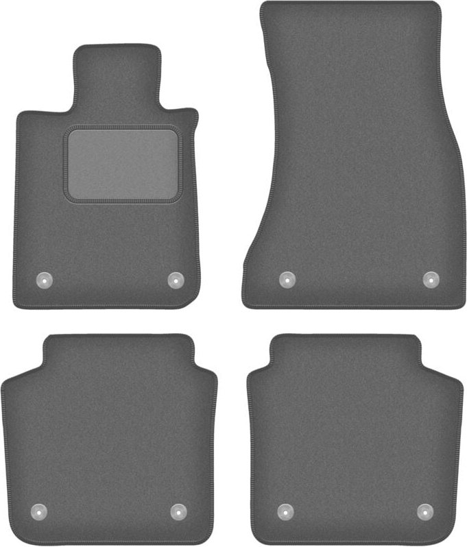 Graphit-Fußmatten für: BMW 7 G12 Limousine lang (2015-)