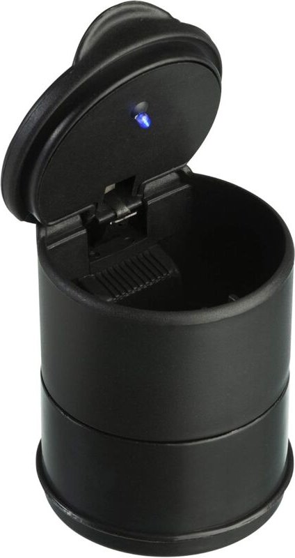 Cyslmuk - Aschenbecher für Autos, automatischer Mülleimer, Autozubehör, tragbar, kleiner Mülleimer, Aufbewahrungsbox, Mi...