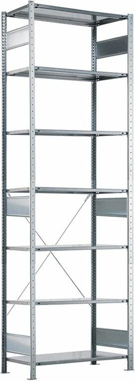 Schulte Lagertechnik - Fachbodenregal Komplettregale MULTIplus150 Traglast: 150kg, 3000x1000x300mm (Grundregal)