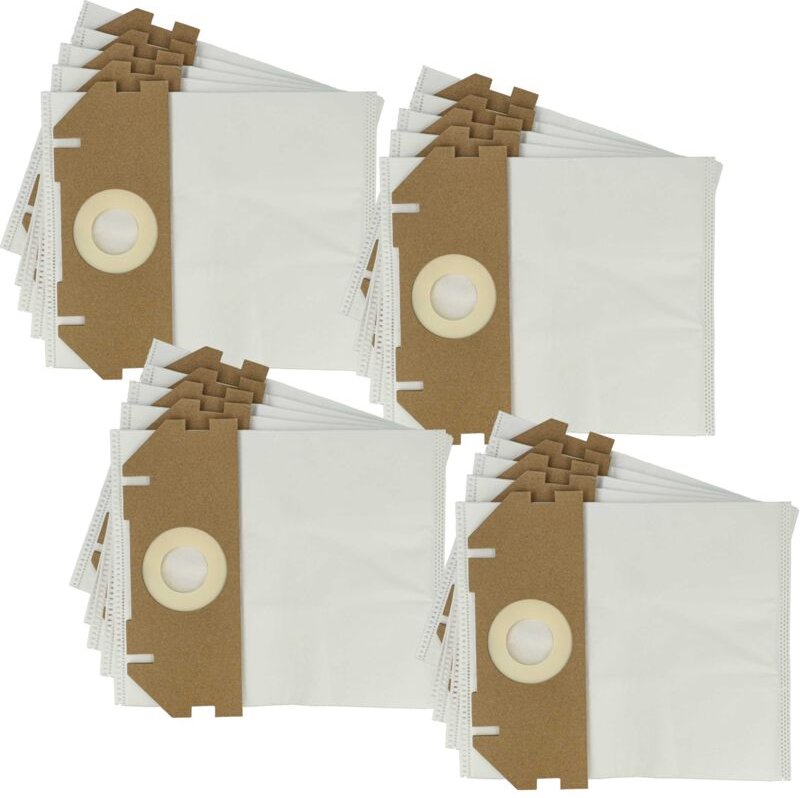 20x Staubbeutel Ersatz für Metabo 630173000 für Staubsauger - Mikrovlies, 30cm x 25cm Weiß - Vhbw