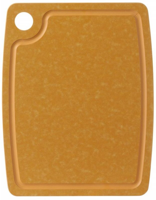 Holzfaser-Schneidbrett , Braun, 300x235x(H)6mm - Hendi