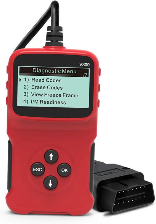 Thumbnail - V309 Universelles OBD2-Autodiagnosetool für alle Autos ab Baujahr 1996