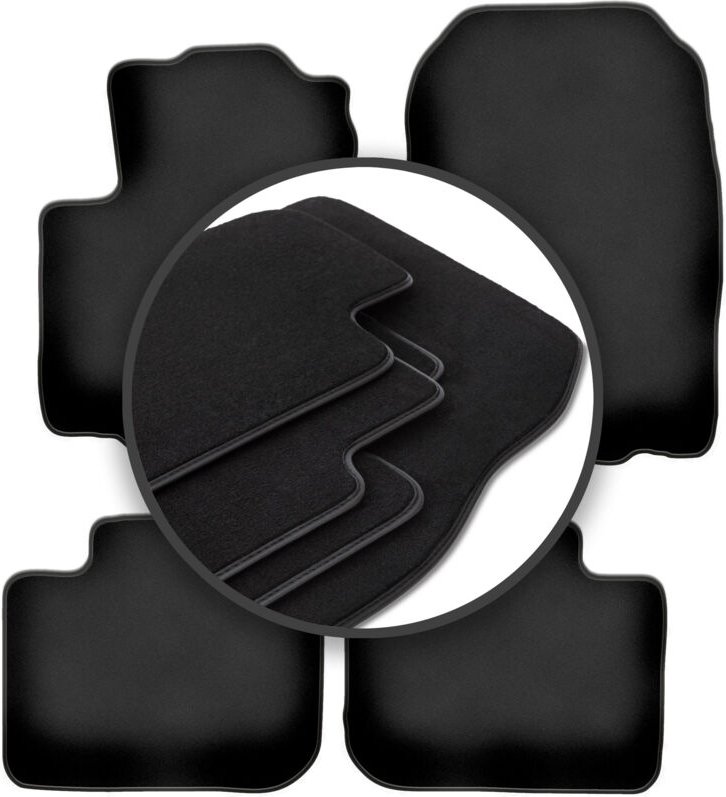 Premium-Fußmatten für: Mitsubishi Colt VI Z30 Schrägheck (2004-2008)