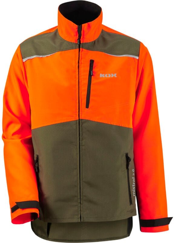 KOX - Forstjacke Mistral 3.0 Grün/Orange Größe m