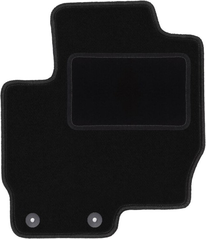 Fahrermatte schwarz für: Mitsubishi Colt VII Fließheck (2008-2012)