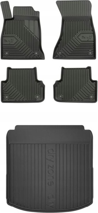 Thumbnail - SET 77 Gummimatten und Matte AUDI A4 B9 Limousine 2015-2023