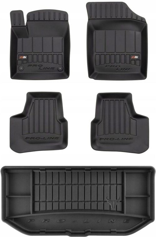 Thumbnail - SET 3D Gummimatten Seat Mii HB 2011-2019 g