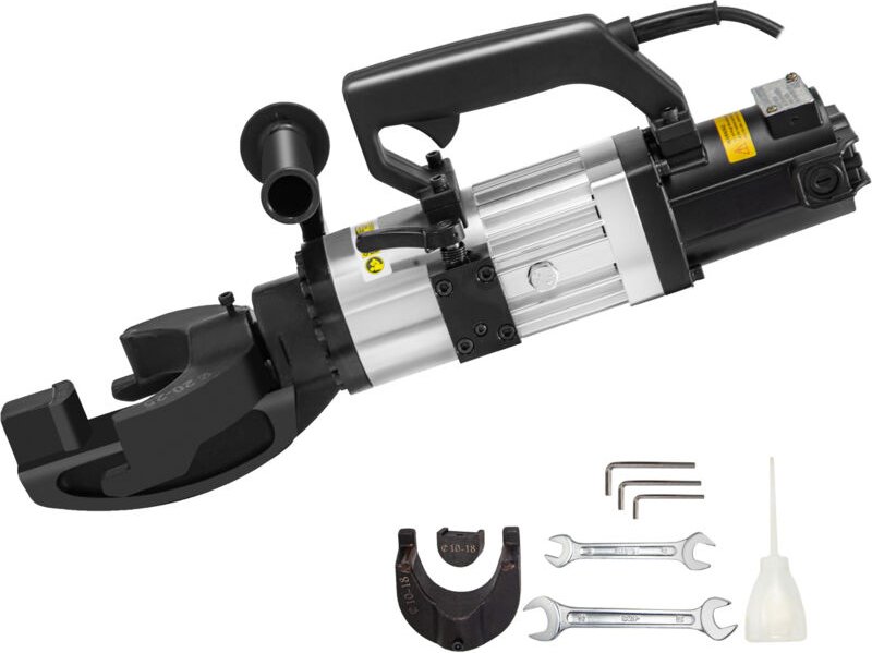 Elektrischer hydraulischer Bewehrungsbieger, 1500 w tragbare Bewehrungsbiegemaschine, biegt bis zu 1 Zoll 8 (10-25 mm) B...