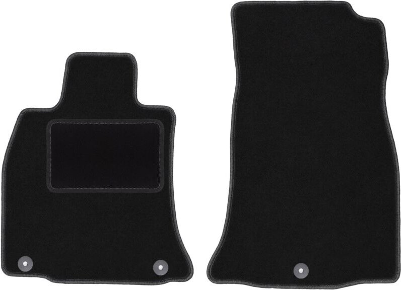 Vordere Matten schwarz für: Kia Stinger 2WD Liftback (2017-)
