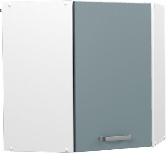 Hängeschrank R-Line, Blau-Grau, 57 cm Vicco