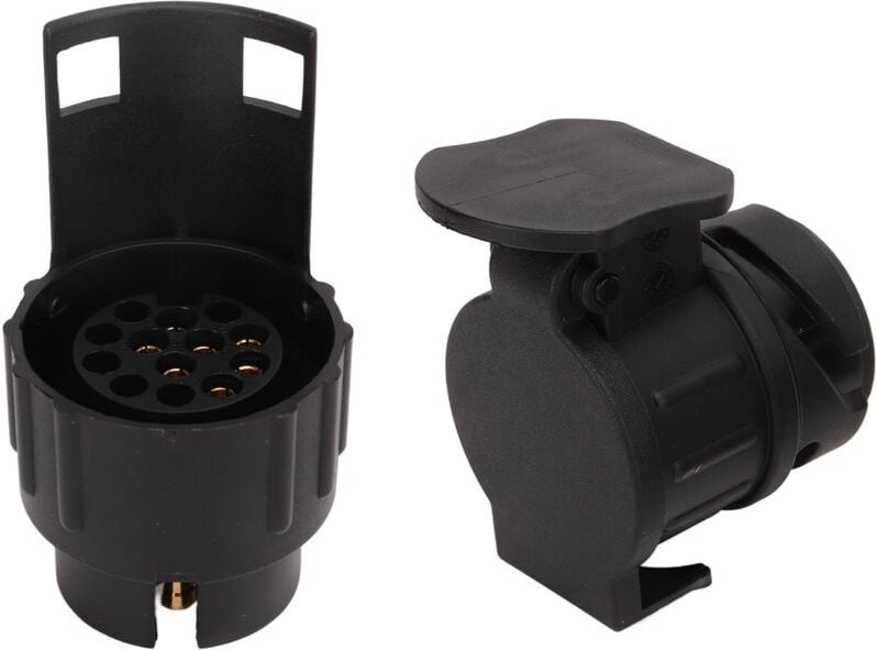 Zoternen - 7-poliger auf 13-poliger Anhängersteckdosen-Adaptersatz und Stecker-Anhängerkupplungskonverter