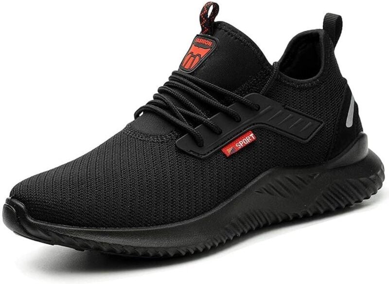 Sicherheitsschuhe für Damen und Herren, leichte Sicherheits-Sneaker, Arbeitsschuhe, Stahlkappe, rutschfeste Baustellensc...