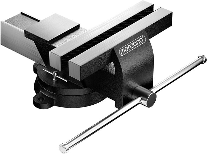 Schraubstock Stahl 125mm/150mm schwarz Tischschraubstock Parallelschraubstock Maschinenschraubstock 125mm