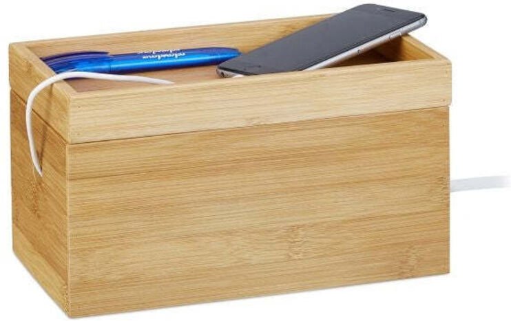 Bamboo cable box