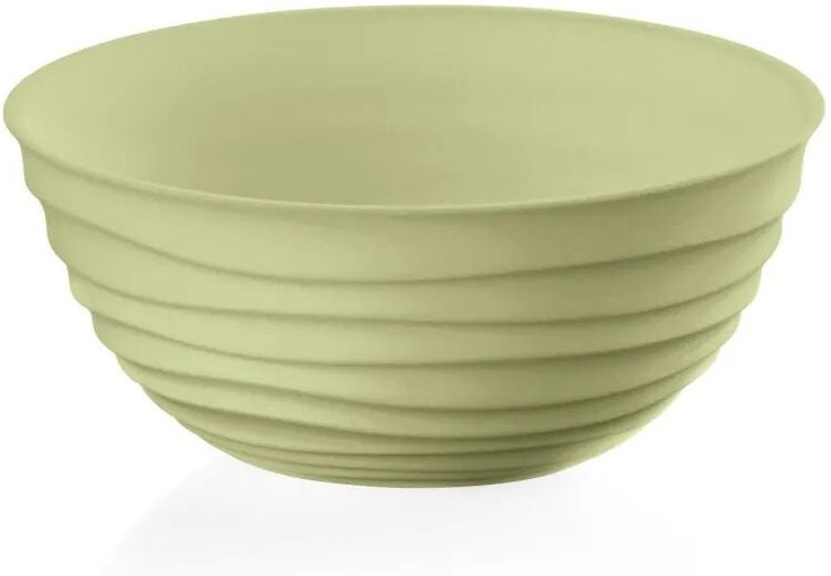 Iperbriko - Schüssel Behälter 25 cm grün Algen