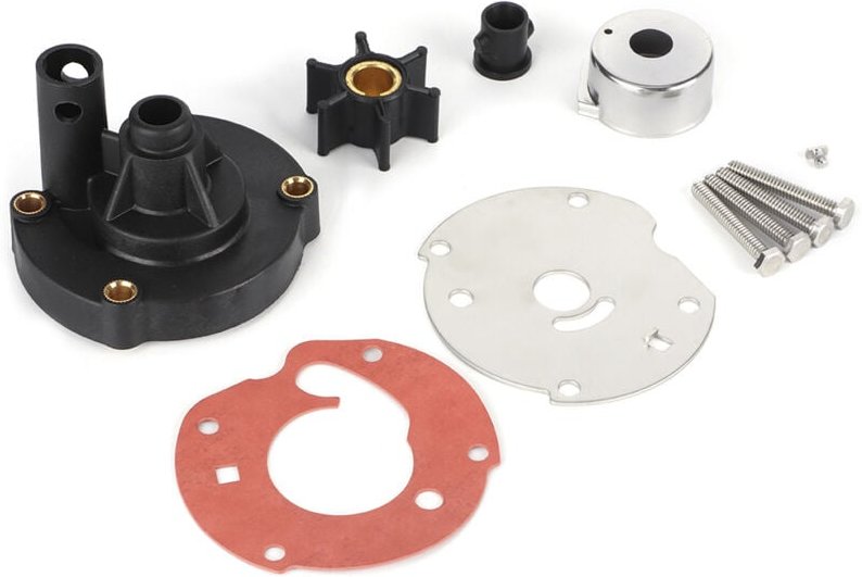Thumbnail - Reparatursatz für Wasserpumpenlaufrad, passend für Evinrude Johnson omc 5,5 6 7,5 ps 763758 778166 Außenbordmotor - Jeff...