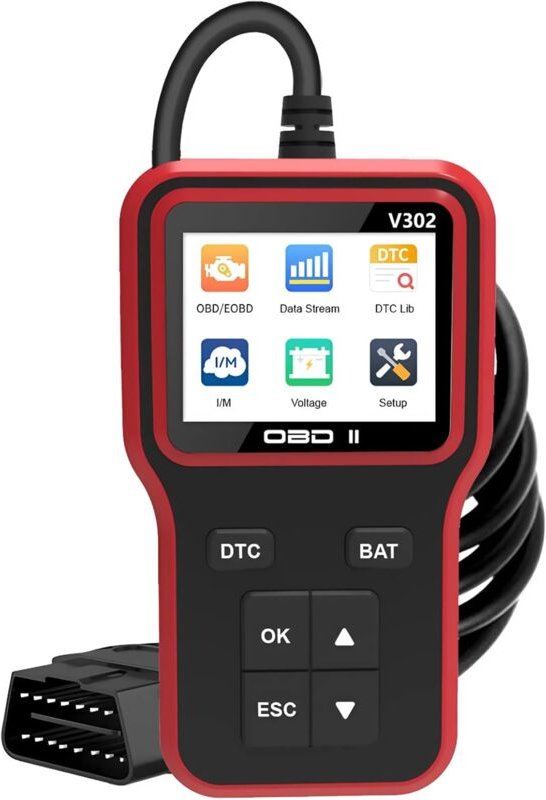 Thumbnail - Ej.life - OBD2-Autodiagnosetool, V302 Universal-Autocodeleser-Scanner, OBD-Mehrmarken-Autodiagnose, Diagnosetool für all...
