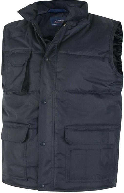 Winter Arbeitsweste 250 g/m2 Unisex Blau 3XL