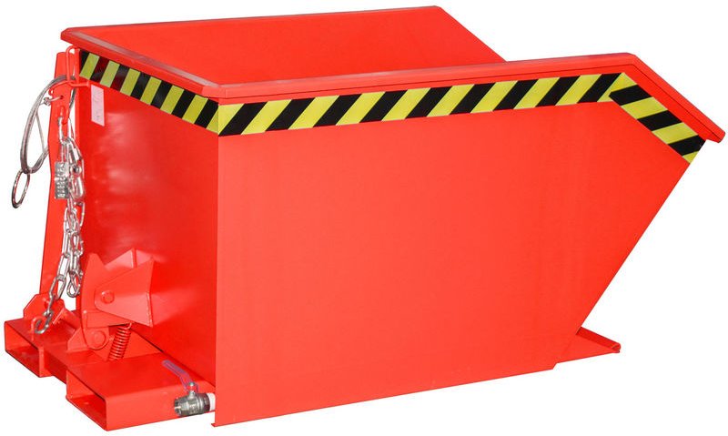 Bauer Spänebehälter SGU 50, lackiert, Feuerrot