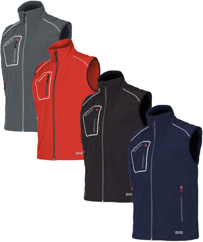 Issaline 04509-060 Arbeitsweste EN ISO 13688:2013 Snappy Black XL