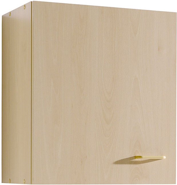 Lomadox - Hängeschrank für Küche 1-türig SALERNO-03 Buche Dekor Breite 60 cm