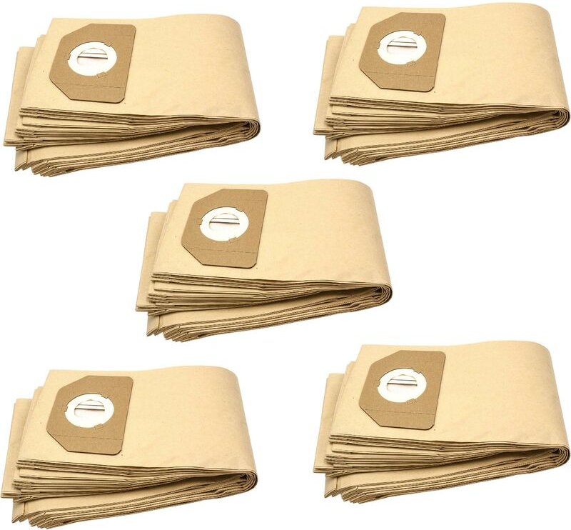 50x Staubsaugerbeutel kompatibel mit Siemens VM20000 - VM20999 Staubsauger - Papier, braun - Vhbw