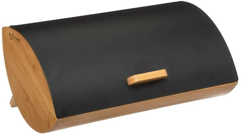 5five Simply Smart - Brotkasten black bamboo 32cm - 5five