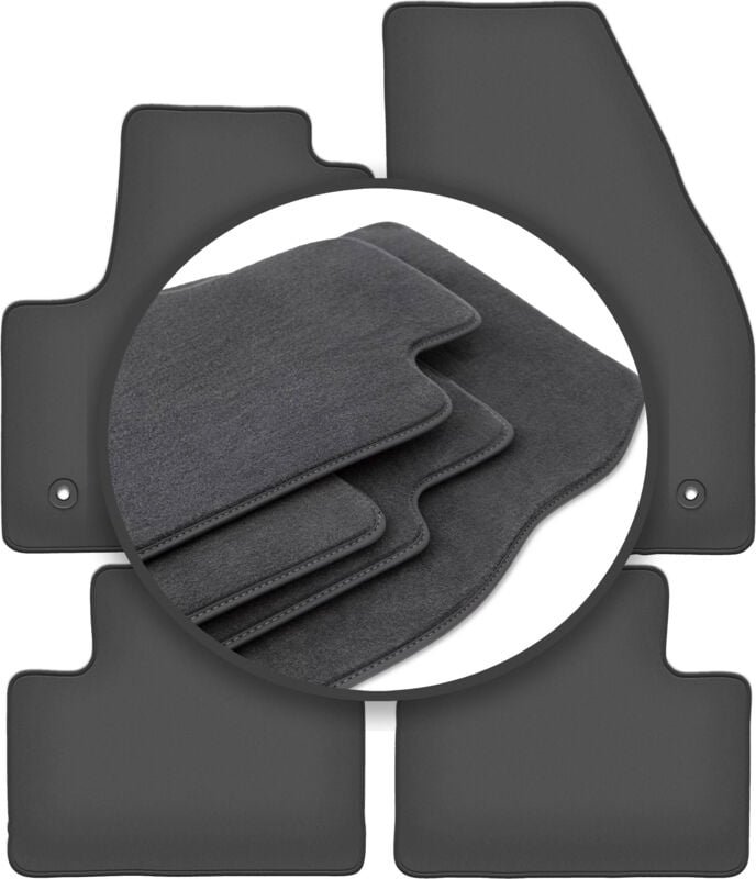 Premium-Fußmatten für: Opel Meriva B Minivan (2010-2017)