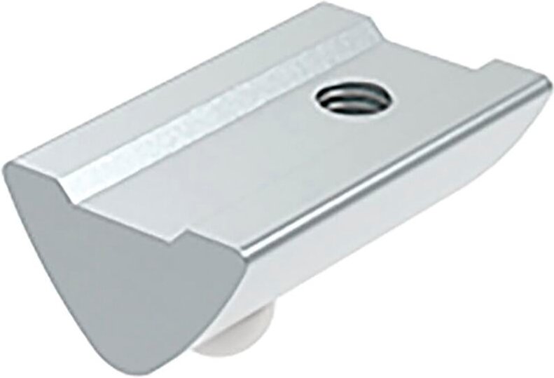 Nutensteine M4 einschwenkbar passend zu Item Profil 40x40 Nut 6 - Nutenstein mit Federkugel, Stahl verzinkt - 10 Stück -...