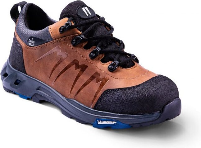 Thumbnail - Halbschuh Addict Brown Michelin Gaston Mille T.44 - ADBM344