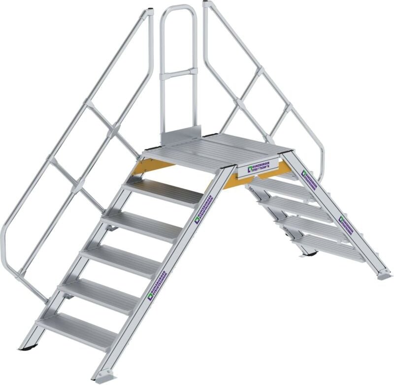 Günzburger Steigtechnik - berstieg 45° Stufenbreite 800 mm 6 Stufen - 600946