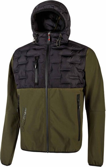 Hybrid-Arbeitsjacke SPOCK - Dunkelgrün M