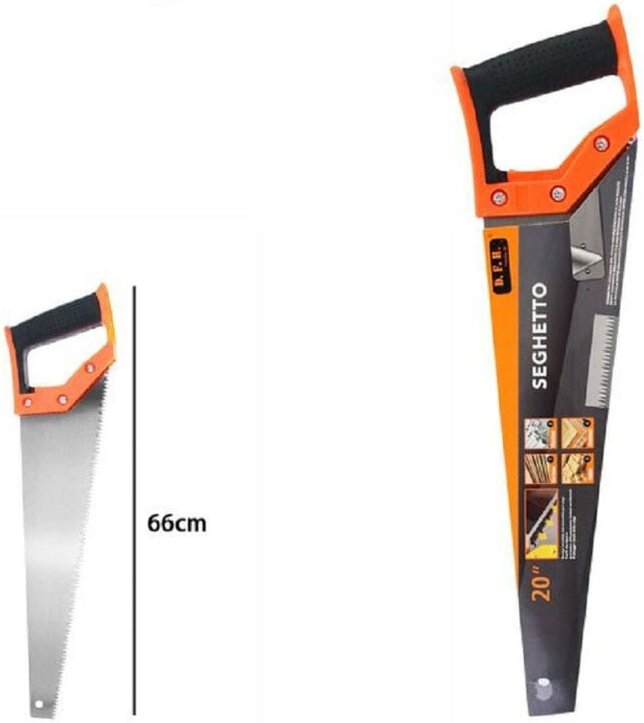 Trade Shop Traesio - Trade Shop - seject für legno 20' 66 cm sega to mano taglio lama in acciaio 07972 -