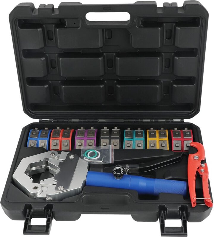 BFO - 1X 71500 Hydraulik Schlauch Crimpwerkzeug Gummi Hose Crimper Kühlung Klimaanlag