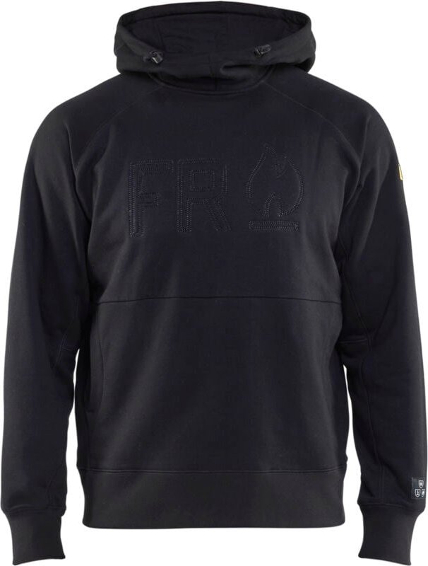 Arbeitskapuzen-Sweatshirt flammhemmend 3478 - Schwarz XL