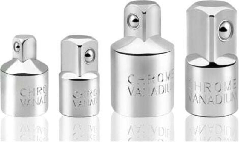 Thumbnail - 4-teiliges Steckschlüssel-Adapter-Set, Ratschenadapter, Steckschlüssel-Reduzierstück, 1/2 Zoll auf 3/8 Zoll, 3/8 Zoll au...