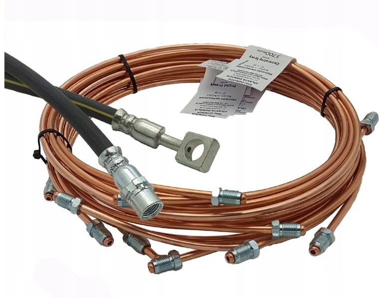 Starre Kupfer + flexible Bremsleitungen für die HINTERACHSE für BMW E46