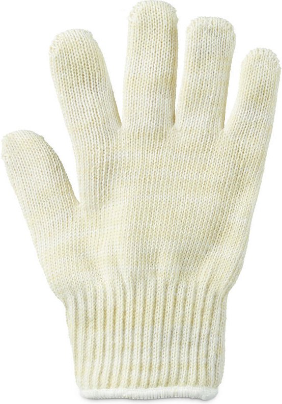 Gabrielle - Anti-Hitze-Handschuh, Backofen, Kamin, hitzebeständig bis 300°C, Universalgröße, beige