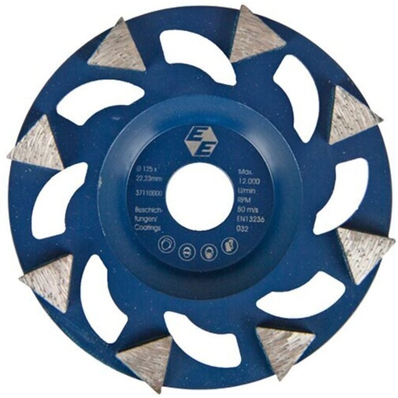 Eibenstock - Diamant Schleifteller Rapid, Beschichtungen, Teppichkleber 125mm