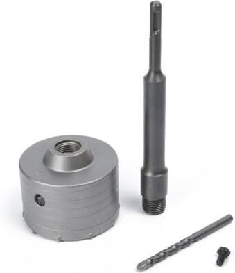 100-mm-Beton-Lochsäge mit 220-mm-SDS-Plus-Schaft für Zement, Ziegel, Stein, Wand, selbstnivellierenden Beton - Aiperq