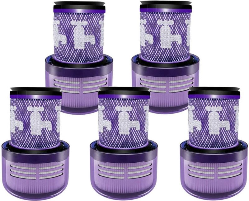 Trade-Shop Ersatz HEPA-Filter Vormotorfilter für Dyson Staubsauger - Für V12 (5 Stück)